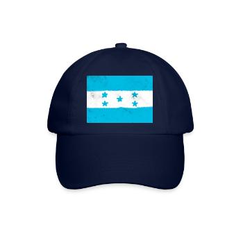 Flagge von Honduras - Baseballkappe - Blau/Blau - Vorne
