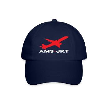 INDONET Amsterdam - Jakarta - Baseballkappe - Blau/Blau - Vorne