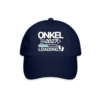 Onkel 2027 - Baseballkappe - Blau/Blau - Vorne
