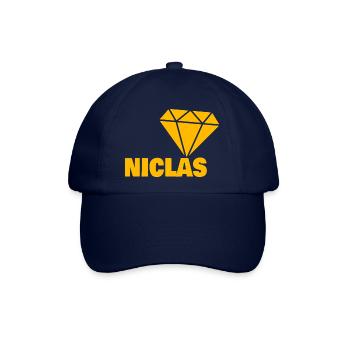 Diamant Niclas - Baseballkappe - Blau/Blau - Vorne