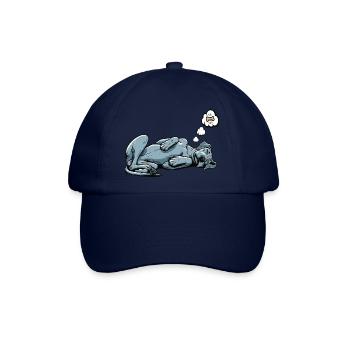 Deutsche Dogge Doggen Doggenbesitzer Doggenfan - Baseballkappe - Blau/Blau - Vorne