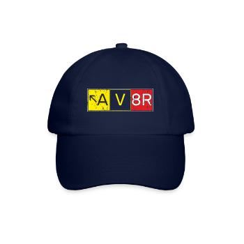 AV8R | AVIATOR Flieger, Piloten - Baseballkappe - Blau/Blau - Vorne