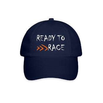 READY TO RACE Streetfighter Club - Baseballkappe - Blau/Blau - Vorne