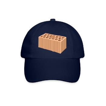bauen handwerker mechaniker baustelle maurer312 - Baseballkappe - Blau/Blau - Vorne