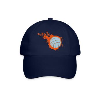 Ballon-Volleyball Flamme Feuerball 302 - Baseballkappe - Blau/Blau - Vorne