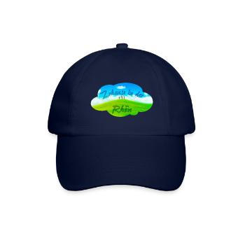 Rhön - Baseballkappe - Blau/Blau - Vorne