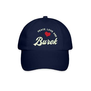Bosna Hrvatska Burek - Balkan Spezialitäten - Baseballkappe - Blau/Blau - Vorne