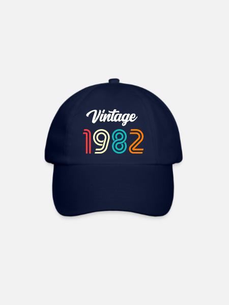 JAHRGANG 1982 - Baseballkappe - Blau/Blau