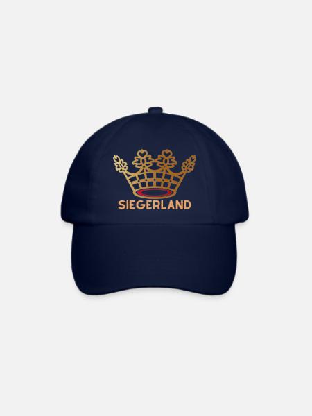 SIEGERLAND - Das Siegen-Design - Baseballkappe - Blau/Blau