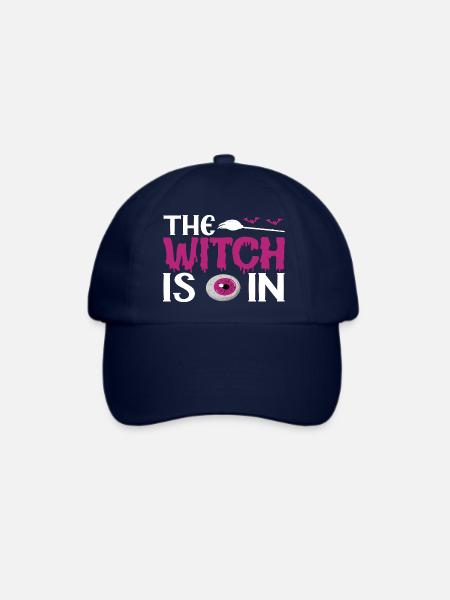 The Witch is in - Baseballkappe - Blau/Blau