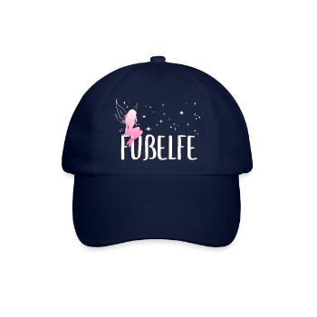 Podologie Pediküre Fußpfleger | Fußelfe - Baseballkappe - Blau/Blau - Vorne