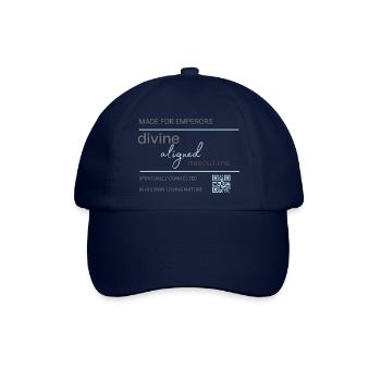 Divine aligned masculine - Baseballkappe - Blau/Blau - Vorne
