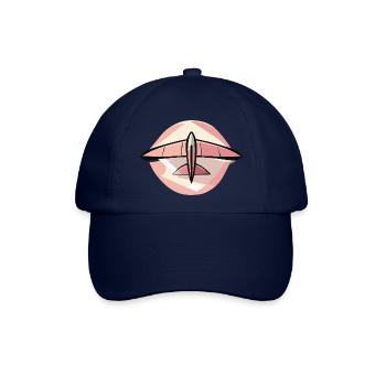 Pinkglidergrün - Baseballkappe - Blau/Blau - Vorne
