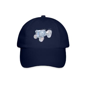 Traktor - Baseballkappe - Blau/Blau - Vorne