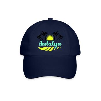 antalya - Baseballkappe - Blau/Blau - Vorne