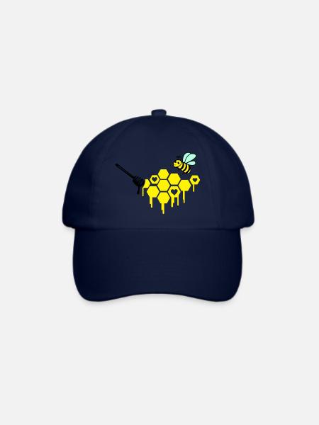 imker - Baseballkappe - Blau/Blau