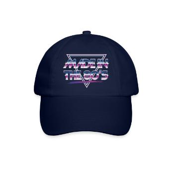 made in the 80s - Baseballkappe - Blau/Blau - Vorne