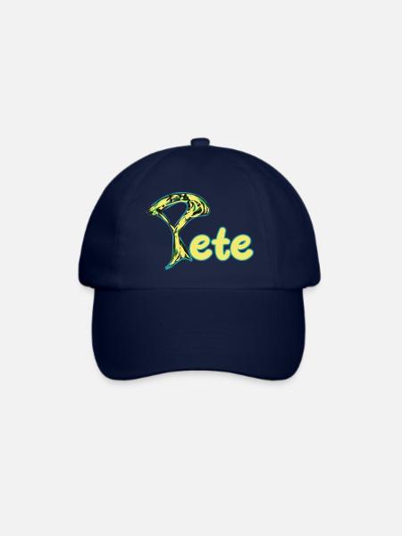 Pete - Baseballkappe - Blau/Blau