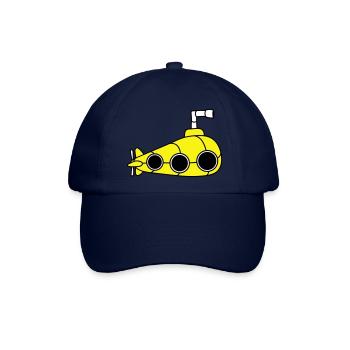U-Boot Unterseeboot Tauchgang Tauchboot Kapitän - Baseballkappe - Blau/Blau - Vorne