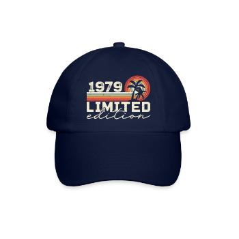 Jahrgang 1979 Retro 1979 Geburtstagsgeschenk 1979 - Baseballkappe - Blau/Blau - Vorne
