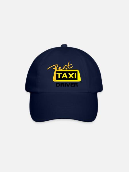 Best Taxi Driver 3 - Baseballkappe - Blau/Blau