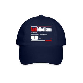 Krankenschwester Antiidiotikum - Baseballkappe - Blau/Blau - Vorne