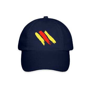 Badische Farben - Baseballkappe - Blau/Blau - Vorne