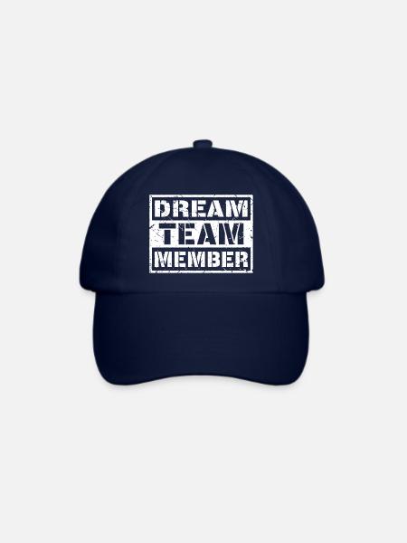 Dream Team Member (Used) - Baseballkappe - Blau/Blau