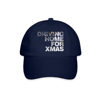 Driving Home For Xmas - Baseballkappe - Blau/Blau - Vorne