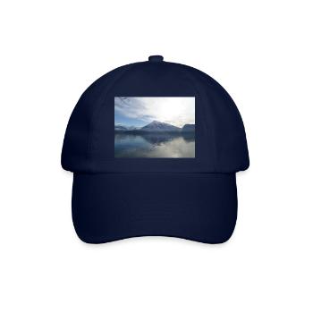 Thunersee mit Niesen - Baseballkappe - Blau/Blau - Vorne