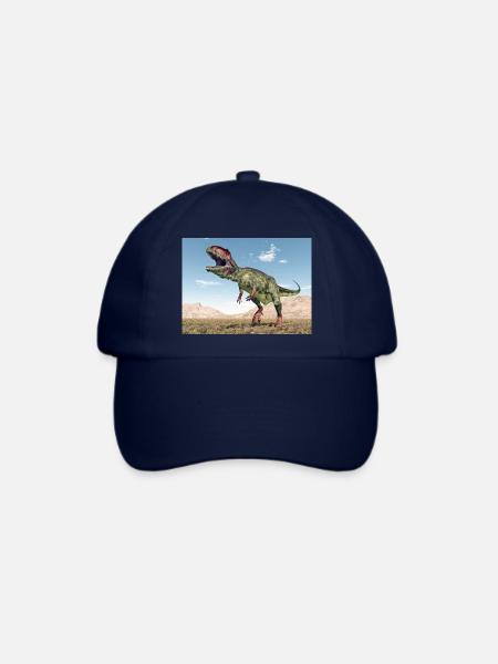 Dinosaurier Giganotosaurus - Baseballkappe - Blau/Blau