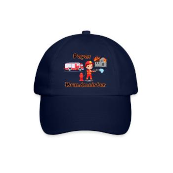 Papas Brandmeister - Baseballkappe - Blau/Blau - Vorne