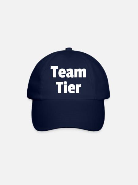 Team Tier - Baseballkappe - Blau/Blau