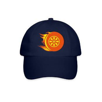 Feuerrad-Reifen - Baseballkappe - Blau/Blau - Vorne