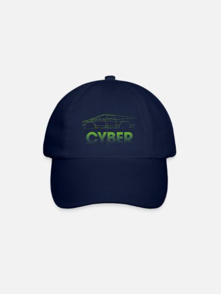 Cyber - Elektrisch - E-Auto - Truck - Baseballkappe - Blau/Blau