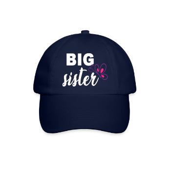 große Schwester - Baseballkappe - Blau/Blau - Vorne