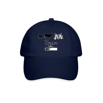 Herens Kuh, Eringer, Königin loading - Baseballkappe - Blau/Blau - Vorne