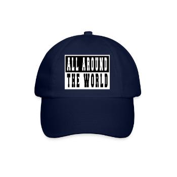 outdoors awesome different traveling fun funny - Baseballkappe - Blau/Blau - Vorne