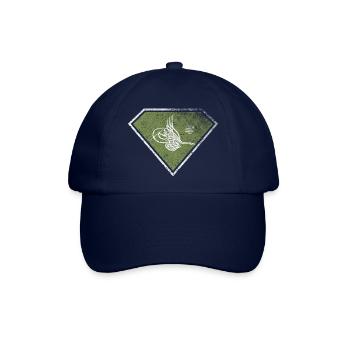 Tuğra - Baseballkappe - Blau/Blau - Vorne