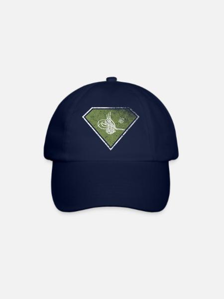 Tuğra - Baseballkappe - Blau/Blau