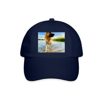 Altdeutscher Schäferhund - Baseballkappe - Blau/Blau - Vorne
