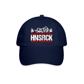 Hunsrück Wanderung wandern Geschenk - Baseballkappe - Blau/Blau - Vorne