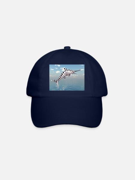 Ichthyosaurier Eurhinosaurus - Baseballkappe - Blau/Blau