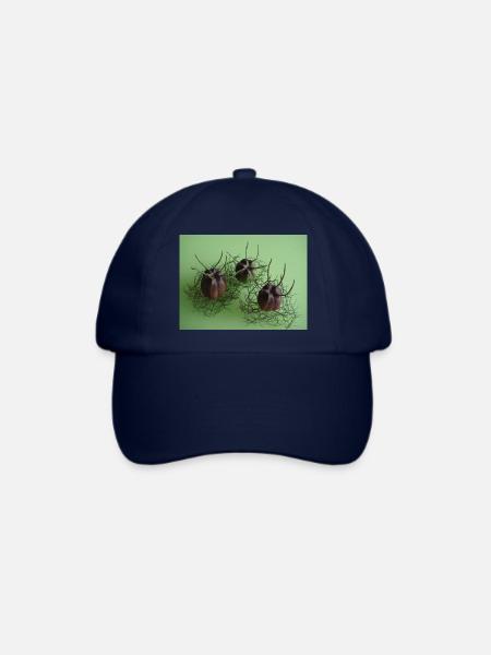 Schwarzkümmelkapseln - gesunde Kräuter ... - Baseballkappe - Blau/Blau