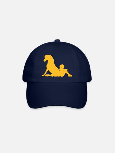 wahre Freundschaft - Baseballkappe - Blau/Blau