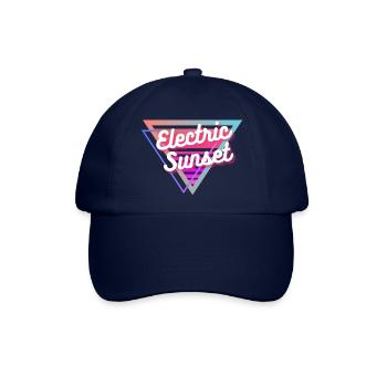 Electric Sunset - Baseballkappe - Blau/Blau - Vorne