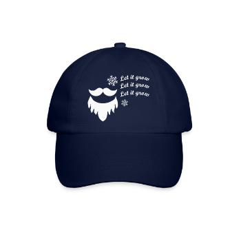 Lass es wachsen - Baseballkappe - Blau/Blau - Vorne