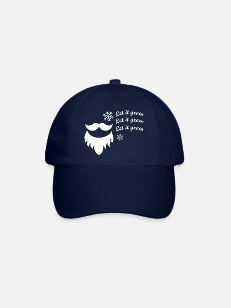 Lass es wachsen - Baseballkappe - Blau/Blau