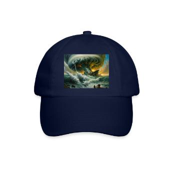 Zorn der Natur #8 - Baseballkappe - Blau/Blau - Vorne