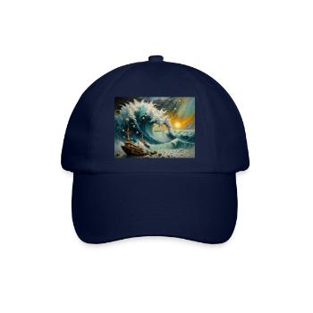 Zorn der Natur #10 - Baseballkappe - Blau/Blau - Vorne